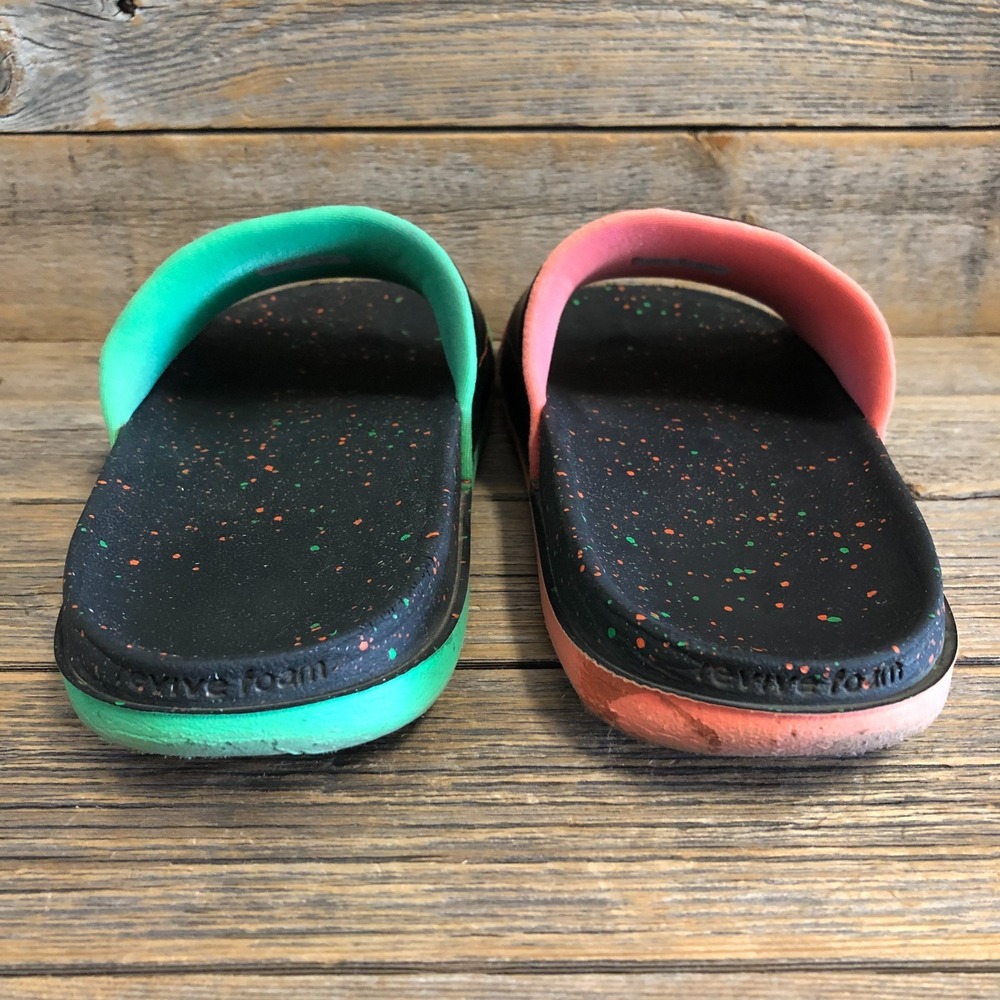 Nike Offcourt EYBL Slide 'What The?' Black Slipper Sandal, Size 10 DN3542-001 - Picture 7 of 7